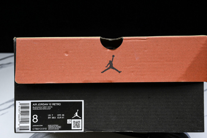 AIR JORDAN 12 “BLACK/WOLF GREY” RELEASES SEPTEMBER  CT8013-010