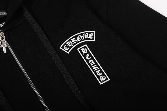 CLOTHES Chrome Hearts Horse Shoe Floral Hoodie