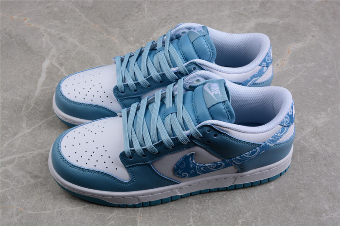 Nike Dunk Low “Blue Paisley”  DH4401-101