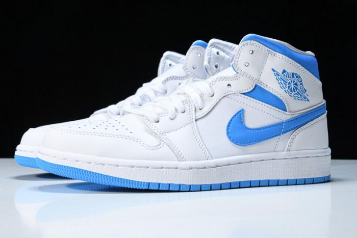 Air  Jordan 1 Mid UNC (W)  BQ6472-114