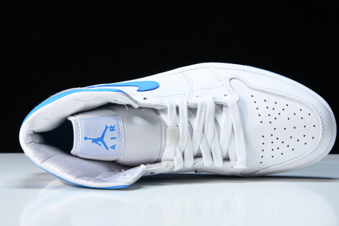 Air  Jordan 1 Mid UNC (W)  BQ6472-114