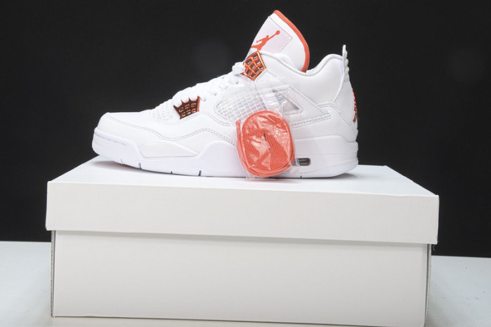 Air Jordan 4 Retro Metallic Orange CT8527-118