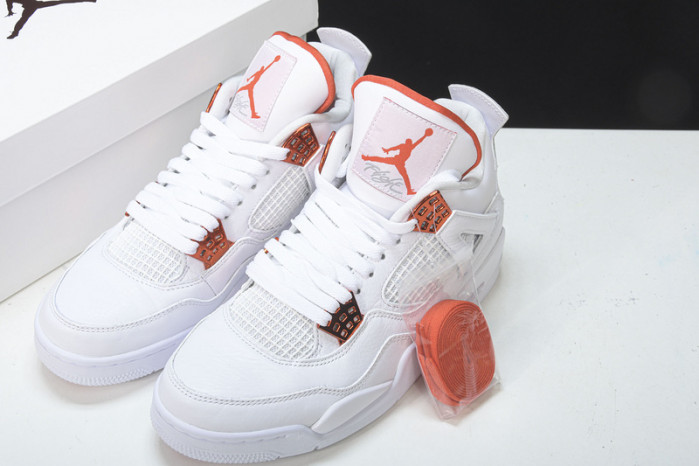 Air Jordan 4 Retro Metallic Orange CT8527-118