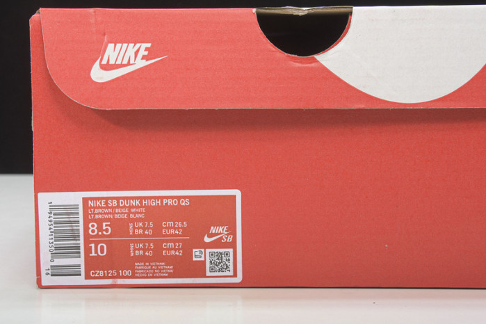 Nike Dunk High Bodega Sail Multi  CZ8125-100