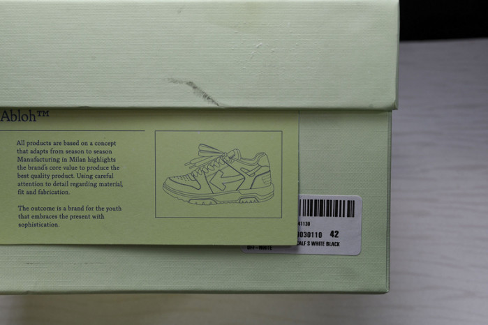 OF SNEAKER FOR011702