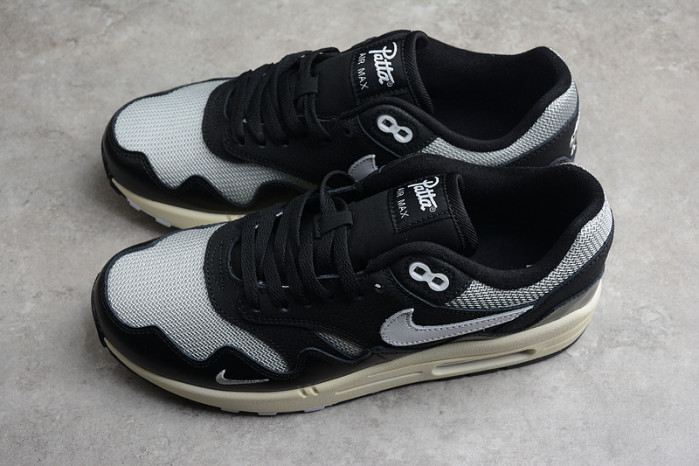 Patta x Nike Air Max 1 "Black"  DQ0299-001