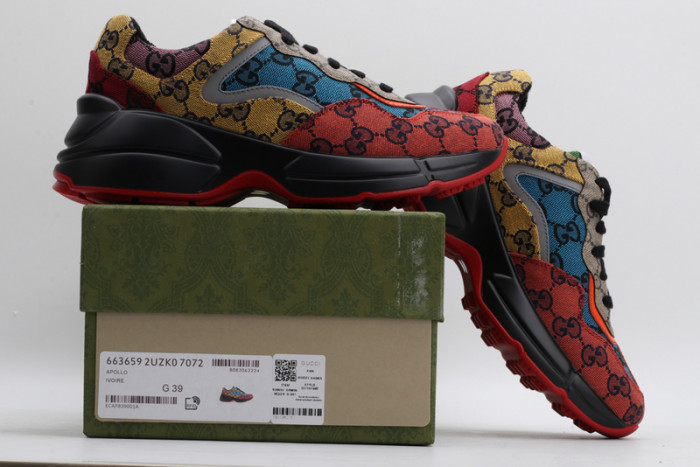 G*u*i rhyton vintage trainer sneaker