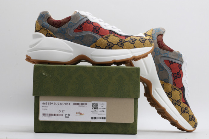 G*u*i rhyton vintage trainer sneaker