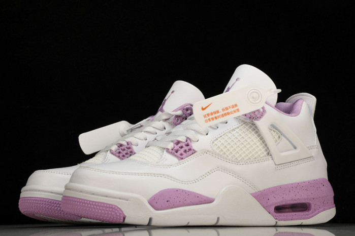 Air Jordan 4 Retro  White Pink CT8527-116