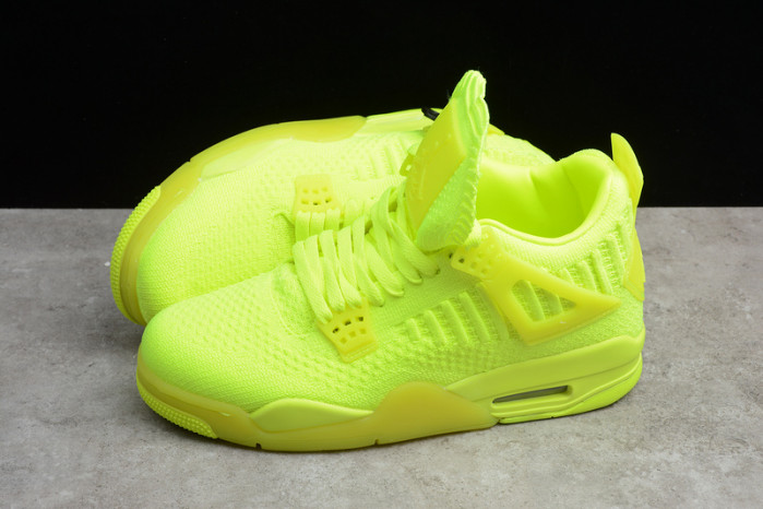 Jordan 4 Retro Flyknit Volt AQ3559-700