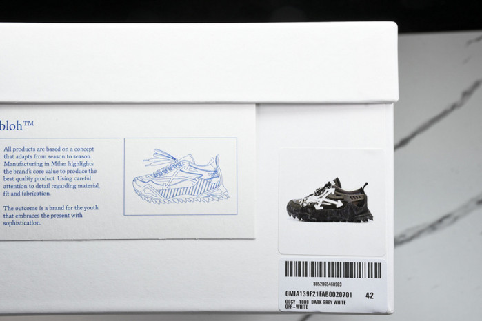 OF C/O ODSY-1000 SNEAKER Dark Grey FOR-31601