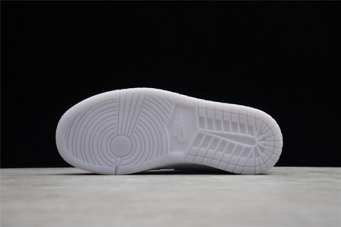 AIR JORDAN 1 Mid White Wolf Grey Blue BQ6472-105