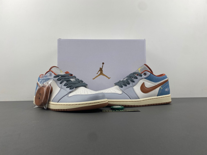 Air Jordan 1 Low  “Denim”  Women’s  FZ5045-091