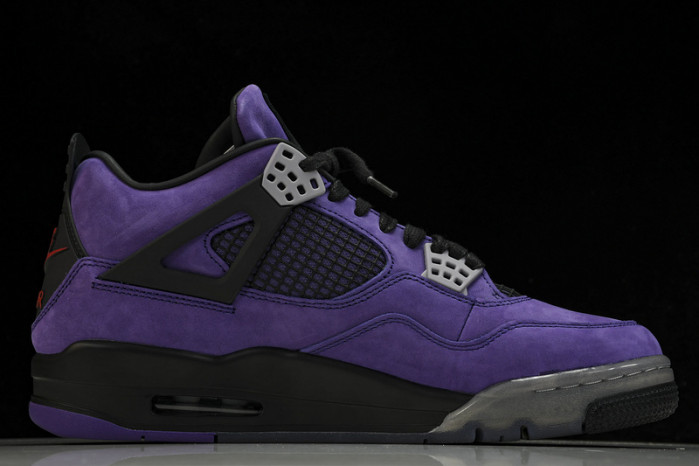 Travis Scott x Air Jordan 4 Retro Purple   AJ4-766296