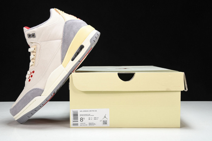 Air Jordan 3 “MUSLIN" DH7139-100