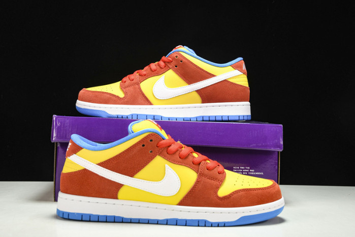 Nike SB Dunk Low “Bart Simpson”  BQ6817-602