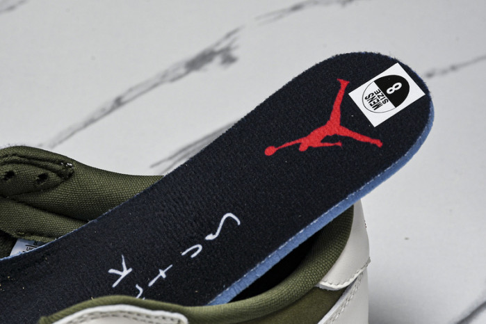 Travis Scott x Air Jordan 1 Low OG  “Medium Olive” DM7866-200