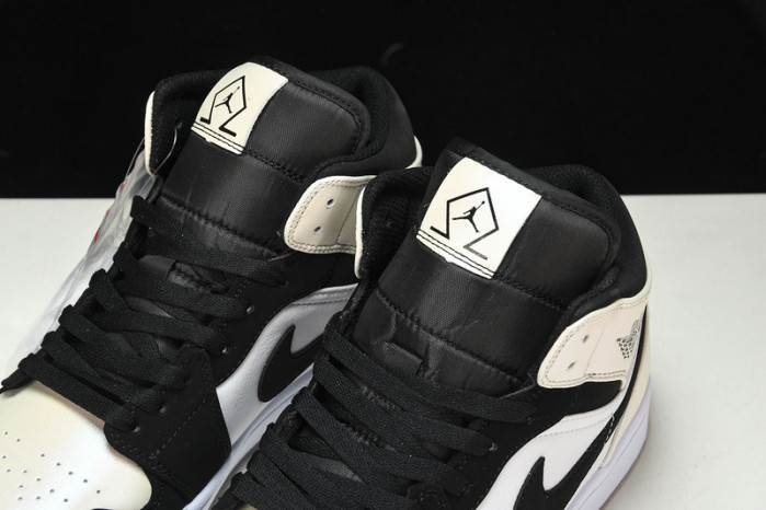 air jordan 1 mid se“Di*m*nd shorts” dh6933-100