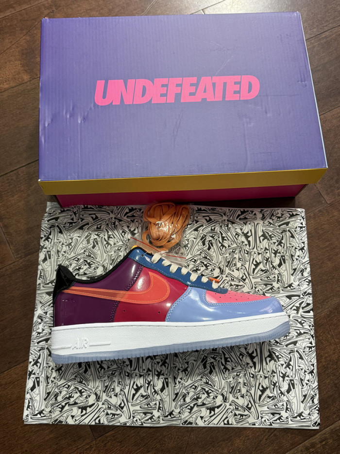 Nike Air Force 1 Low SP Undefeated Multi-Patent Total Orange DV5255-400