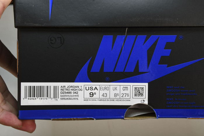 Air Jordan 1 High OG “Royal Reimagined”  DZ5485-042