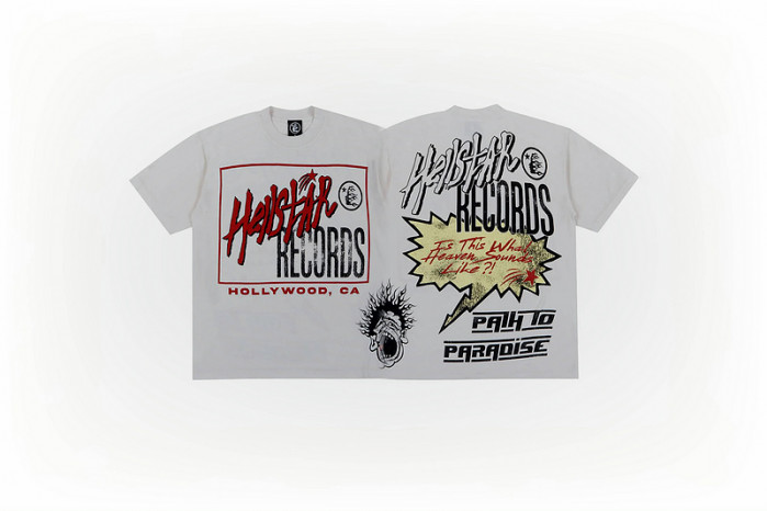 clothes H*lst*r records t shirt stb0072