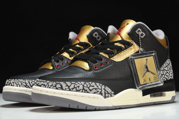 Air Jordan 3 Retro "Black Gold"   CK9246-067