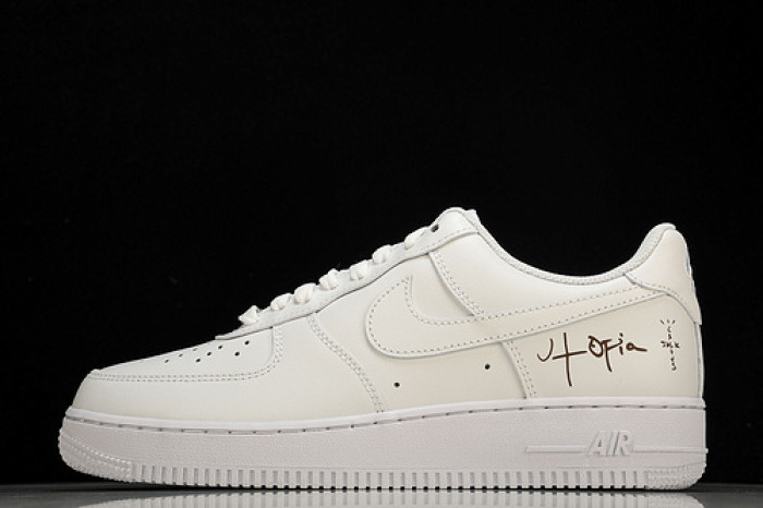 Travis Scott x Nike Air Force 1 ''07 ''Triple White'' CW2288-111