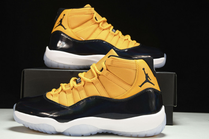 Air Jordan 11 Retro "Black Yellow" CT8012-118