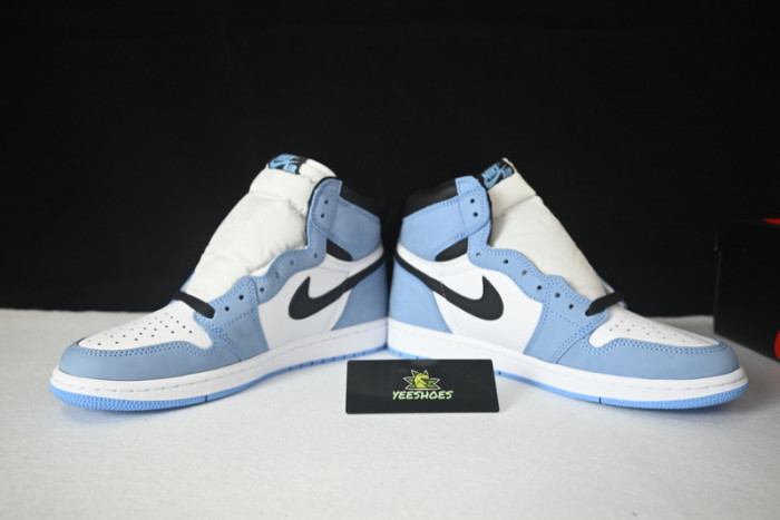 AIR Jordan 1 Retro High White University Blue Black 555088-134