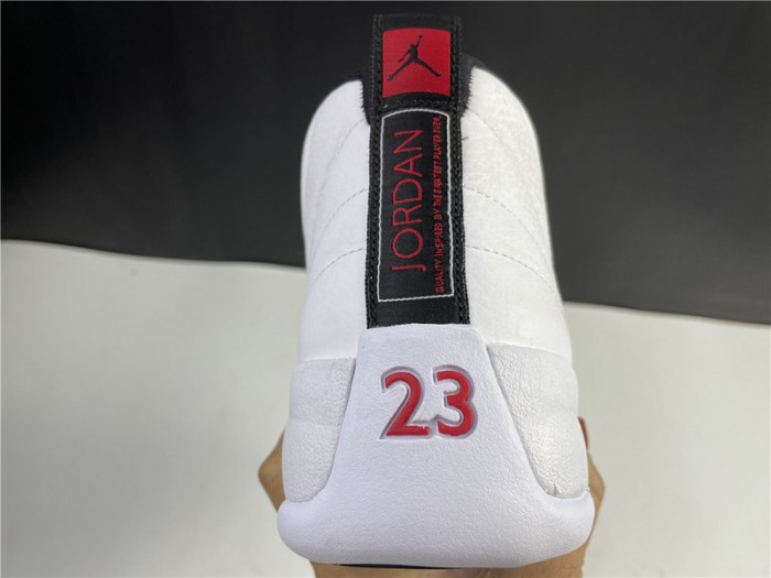 Air Jordan 12 Twist White University Red CT8013-106