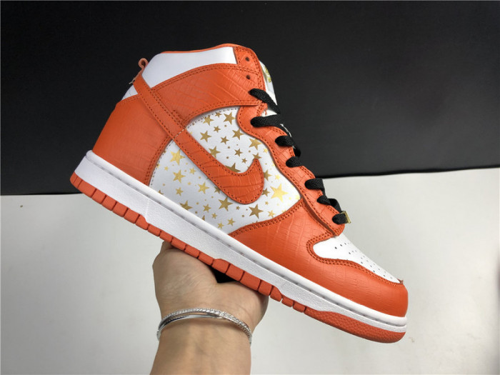 nike sb dunk high S*p*e orange  307385-181