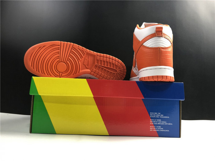 nike sb dunk high S*p*e orange  307385-181