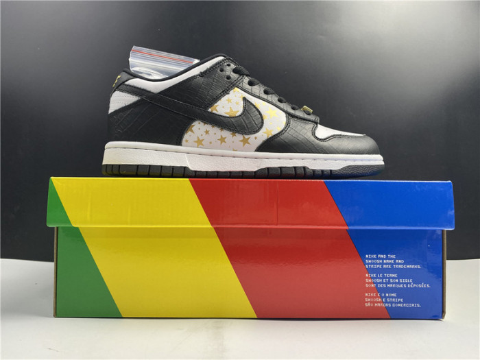 nike sb dunk low S*p*e stars black (2021)  dh3228-102