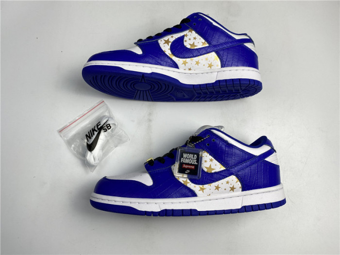 nike sb dunk low S*p*e stars hyper royal (2021)  dh3228-100