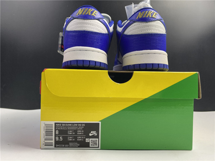 nike sb dunk low S*p*e stars hyper royal (2021)  dh3228-100