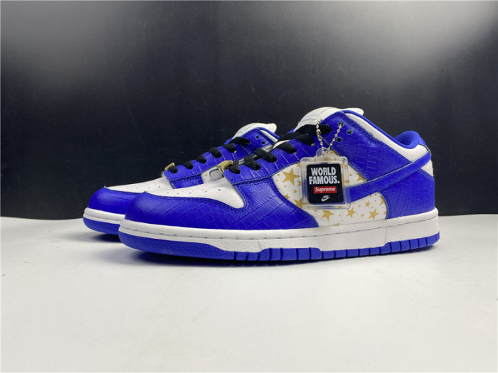 nike sb dunk low S*p*e stars hyper royal (2021)  dh3228-100