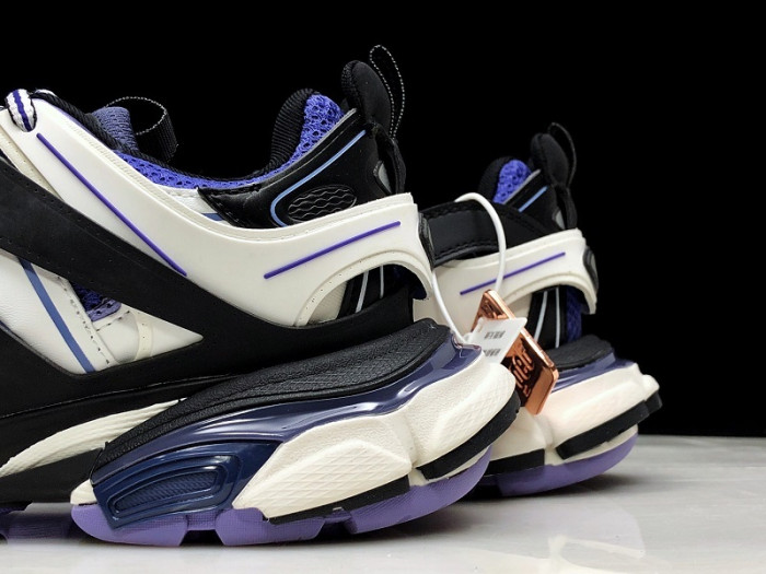 BLCG Sneaker Tess.s.Gomma white-black-purple 542023 W1GB1 8322