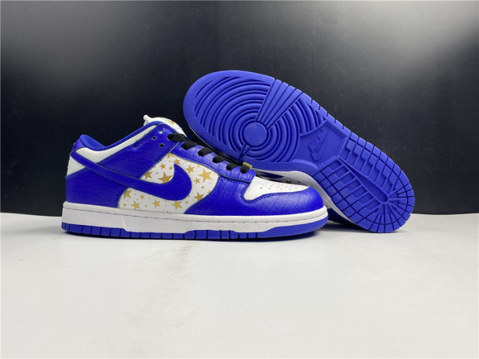 nike sb dunk low S*p*e stars hyper royal (2021)  dh3228-100