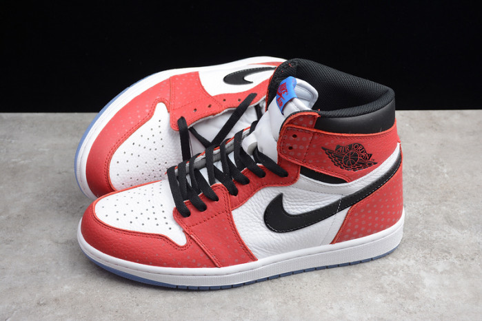 AIR Jordan 1 Retro High Spider-Man Origin Story 555088-602