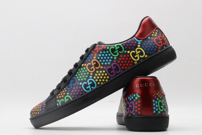 G*u*i ace embroidered low-top sneaker 610085 h2020 1110