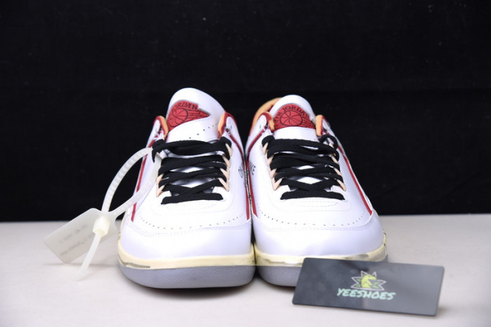 Air Jordan 2 Retro Low SP OF White Red DJ4375-106