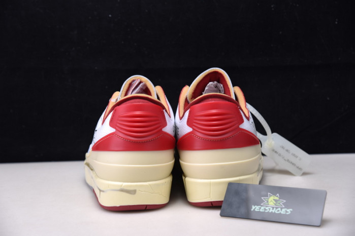 Air Jordan 2 Retro Low SP OF White Red DJ4375-106