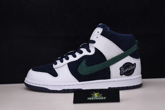 NIKE DUNK HIGH SPORTS SPECIALTIES WHITE NAVY DH0953 400