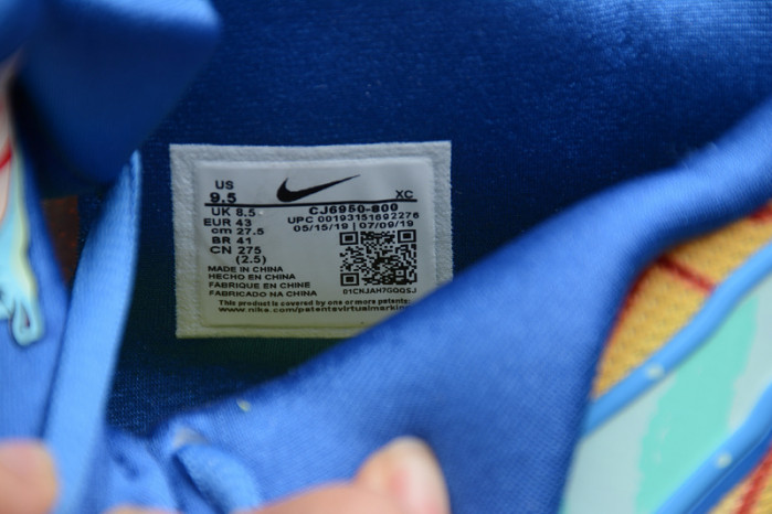 KYRIE 5 SPONGEBOB PINEAPPLE HOUSE ORANGE/GREEN-BLUE 004