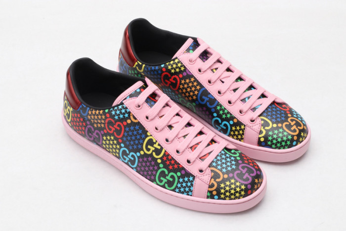 G*u*i ace embroidered low-top sneaker 610085 h2020 1115