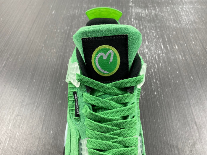 Air Jordan 4 PE green duck 526