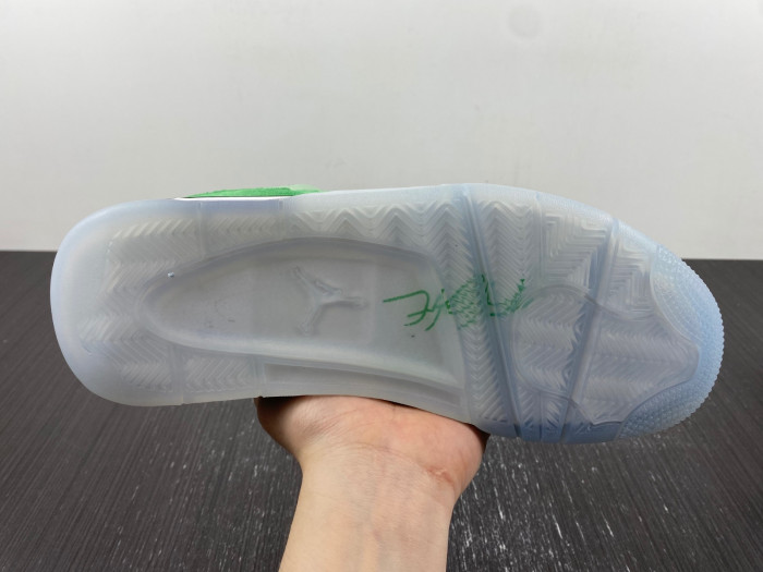 Air Jordan 4 PE green duck 526