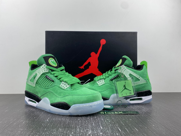 Air Jordan 4 PE green duck 526