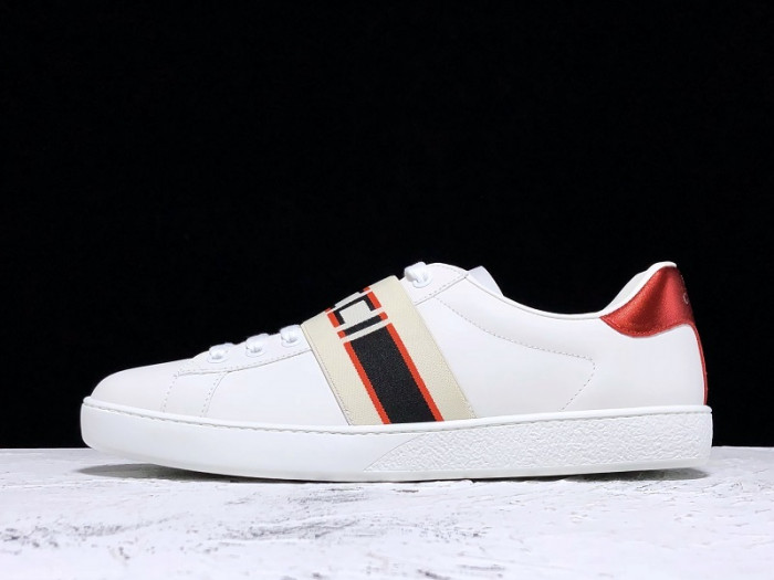 G*u*i ace embroidered low-top sneaker